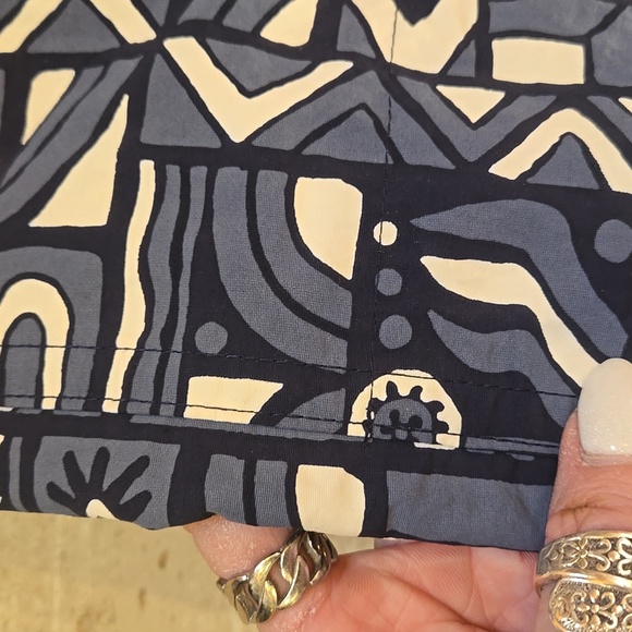 Patagonia Netplus Shells Blue Design Print Swim Trunks - Picture 4 of 10